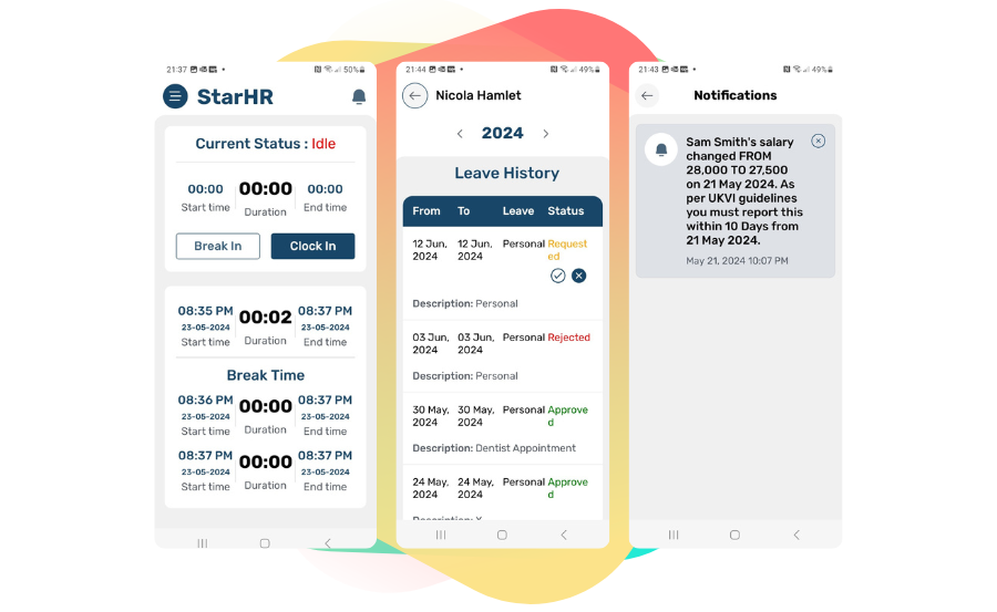 starhr app